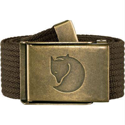 Pasek damski/męski Fjällräven Canvas Brass Belt 4 cm F77297-633