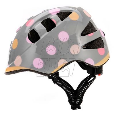 Kask rowerowy Meteor dots MA-2 Junior szary