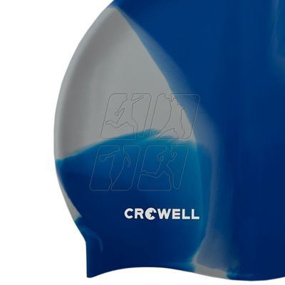 2. Czepek pływacki silikonowy Crowell Multi Flame kol.19