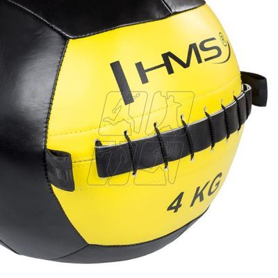 2. Piłka do ćwiczeń HMS Wall Ball WLB 4 kg