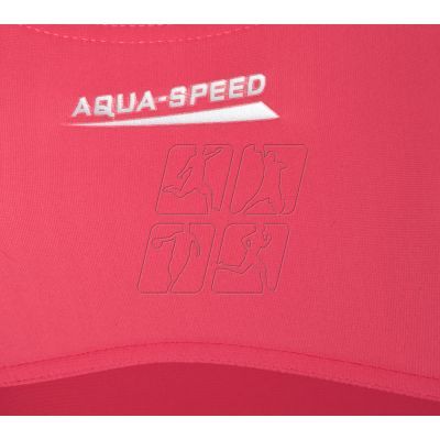 3. Strój kąpielowy Aqua-Speed EMILY Junior granatowo-różowy