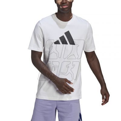 5. Koszulka adidas Future Icons Three Bar T-Shirt M HC3476