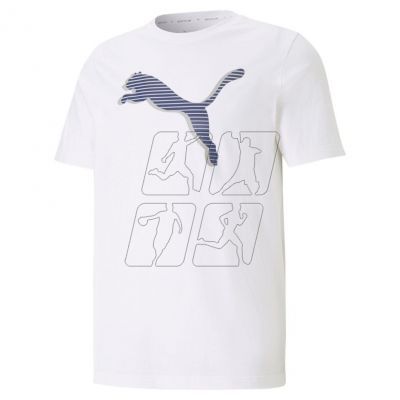 Koszulka Puma Modern Sports Logo Tee M 585818 52
