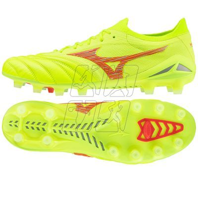 5. Buty piłkarskie Mizuno Morelia Neo VI Beta Japan Mix MD M P1GA244045