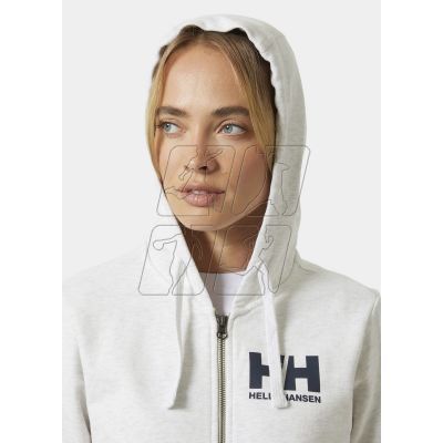 2. Bluza Helly Hansen HH Logo Full Zip Hoodie W 34461 823