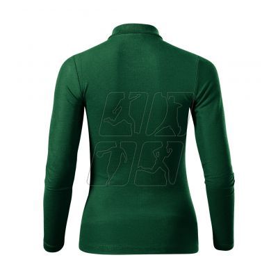 3. Koszulka polo Malfini Pique Polo LS W MLI-231D3 dark green