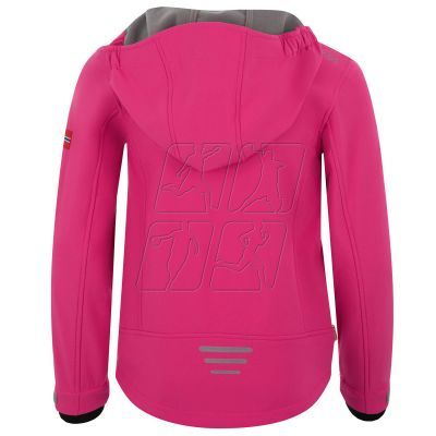 2. Kurtka softshell Trollkids Girls Trollfjord Jacket Jr 175-202