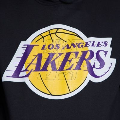 8. Bluza Mitchell & Ness NBA Los Angeles Lakers Team Logo Hoody M HDSSINTL1267-LALBLCK