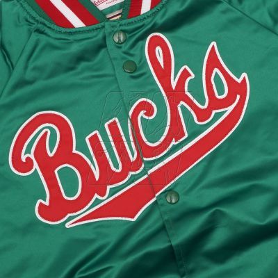 10. Kurtka Mitchell & Ness NBA Milwaukee Bucks Lightweight Jacket M STJKMG18013-MBUDKGN