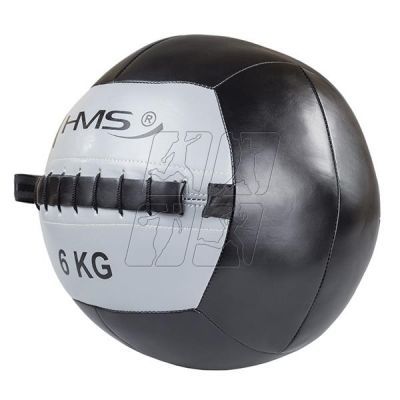 3. Piłka do ćwiczeń HMS Wall Ball WLB 6 kg