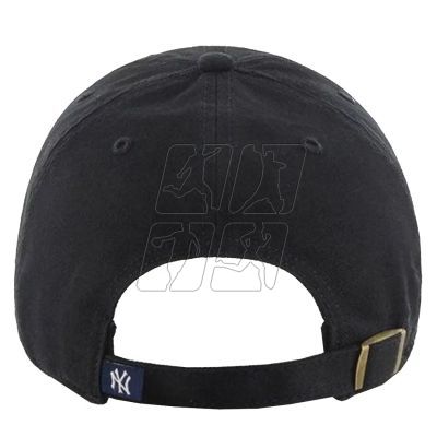 4. Czapka z daszkiem 47 Brand New York Yankees MLB Clean Up Cap B-RGW17GWS-BKD 