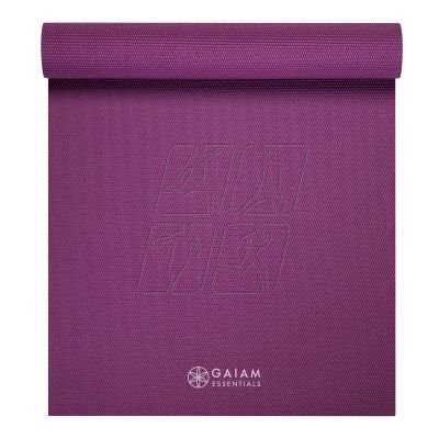 6. Mata do Jogi Gaiam Essentials 6 mm z paskiem 63313