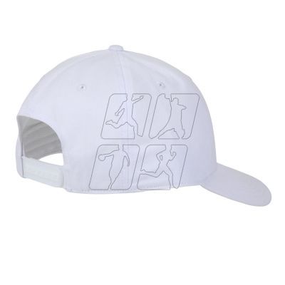 2. Czapka z daszkiem New Balance 6 Panel Structured Snapback LAH41013WT