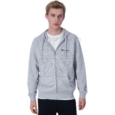 2. Bluza Champion Full Zip Hoodie M 220260 EM021