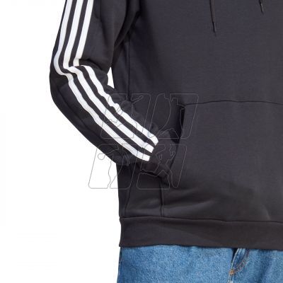 5. Bluza adidas Essentials Fleece 3-Stripes Hoodie M IB4028