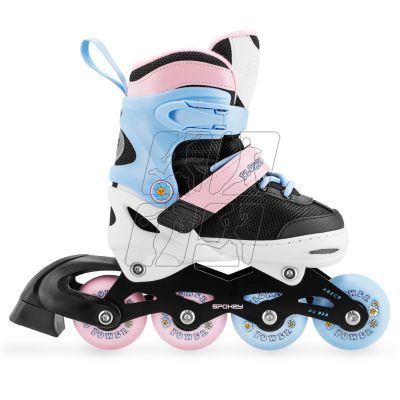 11. Rolki Spokey Joy Jr SPK-942278 roz. 27-30 GN/BL