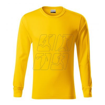 3. Koszulka Rimeck Resist LS M MLI-R0504 żółty