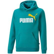 Bluza Puma ESS+ 2 Col Big Logo Hoodie Jr 586987 27