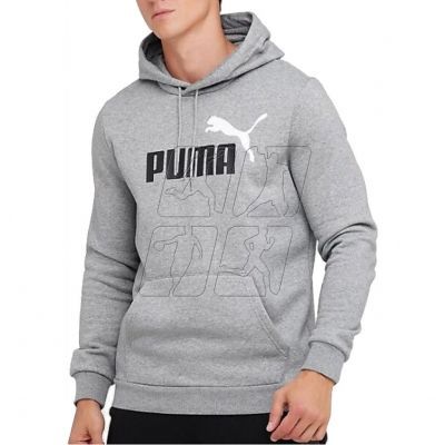 Bluza Puma ESS+ 2 Col Big Logo Hoodie M 586764-30