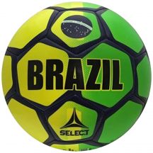Piłka nożna Select Brazil Ball BRAZIL YEL-GRE