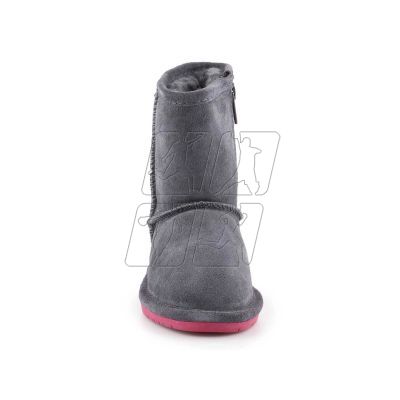 8. Buty zimowe BearPaw Emma Toddler Zipper Jr 608TZ-903 Charcoal Pomberry