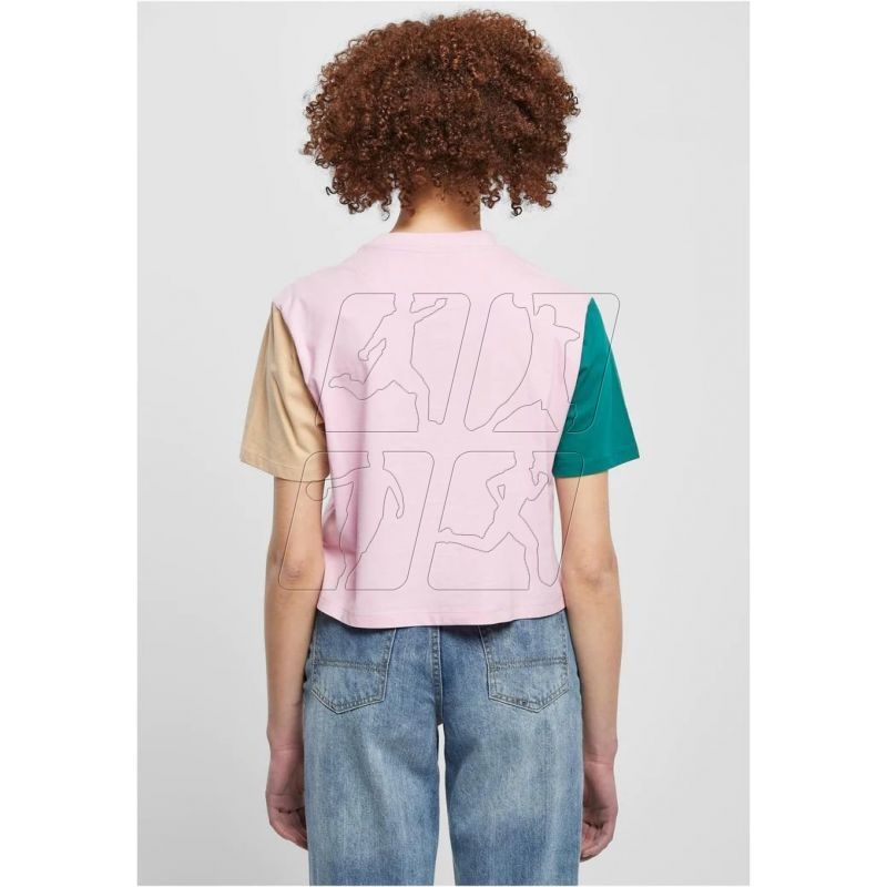 4. Koszulka Karl Kani t-shirt Serif Crop Block Tee W 6130859