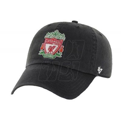 4. Czapka z daszkiem 47 Brand EPL FC Liverpool Cap EPL-RGW04GWS-BK