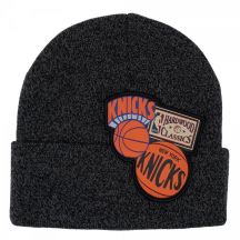 Czapka Mitchell & Ness New York Knicks NBA XL Logo Patch Knit Hwc Knicks HCFK4341-NYKYYPPPBLCK