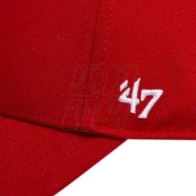 3. Czapka z daszkiem 47 Brand EPL FC Liverpool Cap M EPL-MVP04WBV-RDH