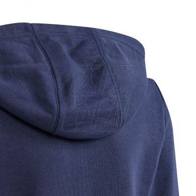 6. Bluza adidas Essentials 3-Stripes Full-Zip Hoodie Jr IB1667