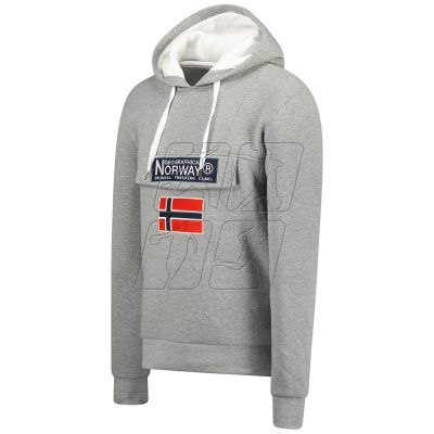 3. Bluza Geographical Norway Gadrien DB 054 M WW6114H/GN/Blended Grey / White