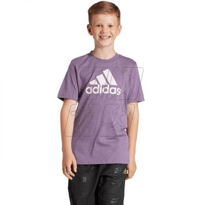 4. Koszulka adidas Essentials Big Logo Cotton Tee Jr IJ7061