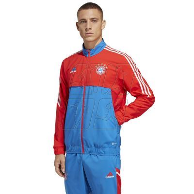 3. Bluza adidas FC Bayern Pre Jacket M HU1274