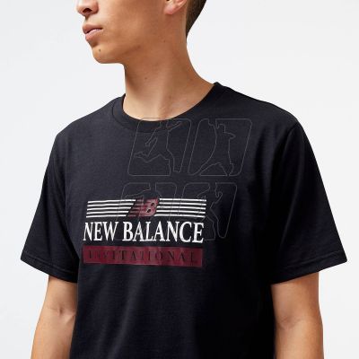 9. Koszulka New Balance Sport Core Cotton Jersey S BK M MT31906BK