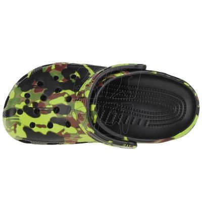 7. Klapki Crocs Classic Spray Camo Clog Jr 208305-001