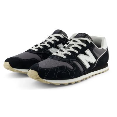 7. Sneakersy męskie New Balance NB 373 buty sportowe lifestylowe czarne (ML373AK2)