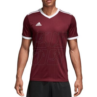 9. Koszulka adidas Tabela 18 Jersey CE8945 M bordowa