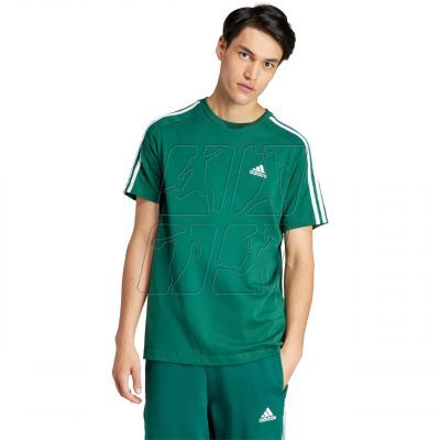 2. Koszulka adidas Essentials Single Jersey 3-Stripes M IS1333