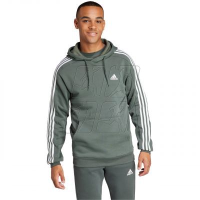 2. Bluza adidas Essentials Fleece 3-Stripes Hoodie M IX2366