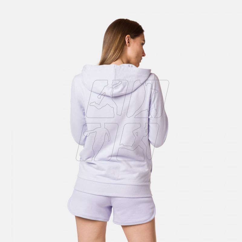 2. Bluza Rossignol Full-Zip Hooded Logo Cotton Sweatshirt W RLKWS07-36L