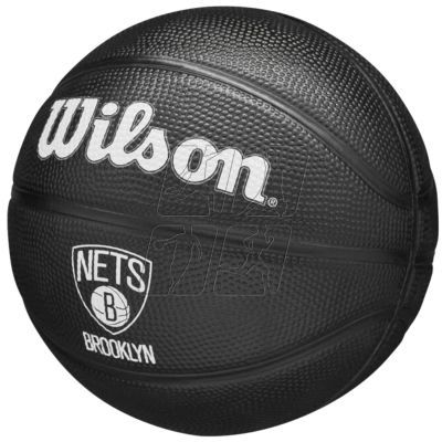 2. Piłka Wilson Team Tribute Brooklyn Nets Mini Ball Jr WZ4017604XB