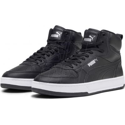 2. Sneakersy męskie Puma Caven 2.0 Mid WTR buty sportowe wysokie za kostkę czarne (392333-02)