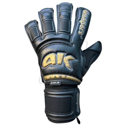 5. Rękawice bramkarskie 4keepers Champ Gold Black VI RF2 M S906441