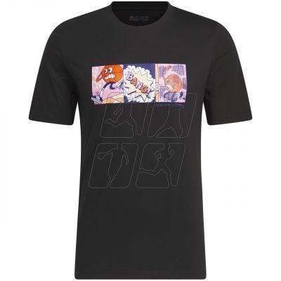 Koszulka adidas Lil' Stripe Basketball Graphic Tee M IC1867