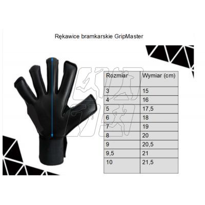 4. Rękawice bramkarskie Yakima Sport GripMaster 4 100716