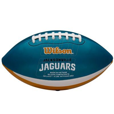 2. Piłka Wilson NFL Team Peewee Jacksonville Jaguars Mini Ball Jr WTF1523XBJX