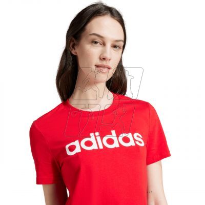 5. Koszulka adidas Loungewear Essentials Slim Logo Tee W IY9189