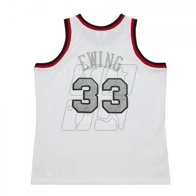 2. Koszulka Mitchell &amp; Ness NBA Cracked Cement Swingman Jersey Knicks 1991 Patrick Ewing M TFSM5934-NYK91PEWWHIT