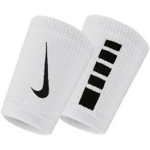 Frotki, opaski Nike Elite Doublewide Wristbans 2 szt. N1006700101OS