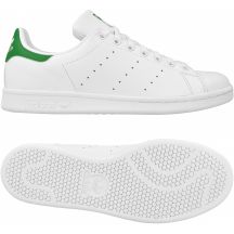 Męskie buty lifestyle inspirowane obuwiem tenisowym Stan Smith, kolor biały, skóra naturalna i syntetyczna